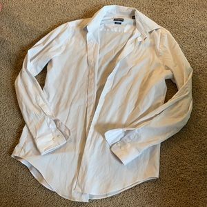 Men’s White Dress Shirt- Slim Fit